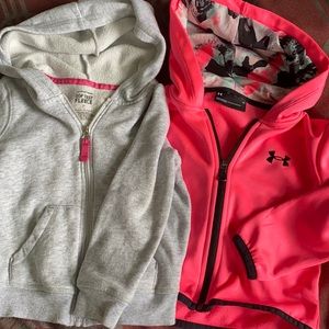 Little girls 2T zip up lot